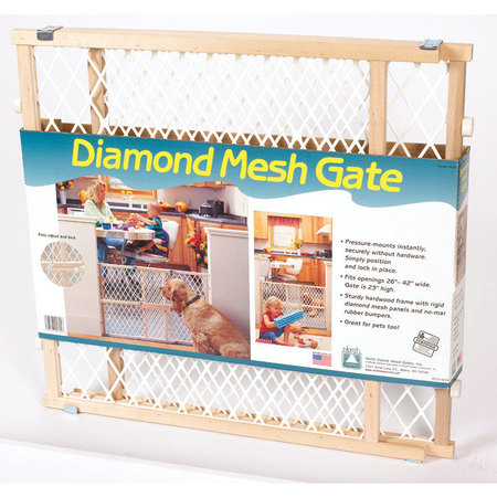 NORTH STATES INDUSTRIES MESH GATE 26-42""WX23""H 4604